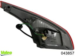 43857 VALEO Piloto posterior interior derecho original y equivalente