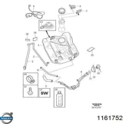 1161752 VOLVO Liquido Para Filtros Negros Hollin original y equivalente