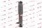 553102P600 HYUNDAI Amortiguador trasero original y equivalente
