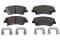 58101A7A00 HYUNDAI Pastillas de freno delanteras original y equivalente