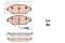 Pieza GDB2114 TRW Pastillas de freno delanteras
