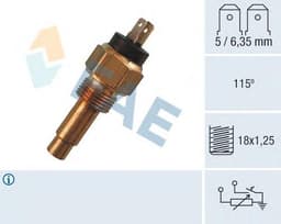 46457368 FIAT Sensor de temperatura original y equivalente