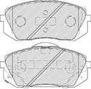 Pieza FDB4194 FERODO Pastillas de freno delanteras