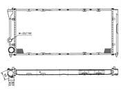 50452 NRF Radiador original y equivalente