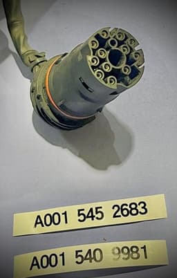 A0015409981 MERCEDES Conector de transmisión automática original y equivalente