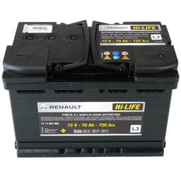 7711947965 RENAULT Batería original y equivalente