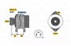 0123115013 BOSCH Alternador