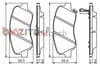 0986494563 BOSCH Pastillas de freno delanteras