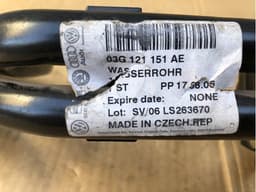 03G121151AE VAG Manguera del radiador original y equivalente