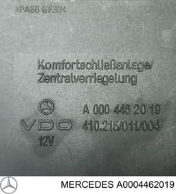 A0004462019 MERCEDES Módulo de confort original y equivalente