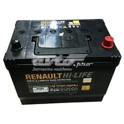 7711424771 RENAULT Batería original y equivalente