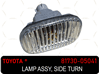 Pieza 8173005041 TOYOTA Luz intermitente guardabarros