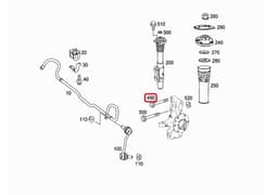 0019907700 MERCEDES Tornillo de montaje, Amortiguador Delantero original y equivalente