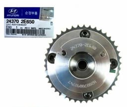 243702E650 HYUNDAI Rueda dentada, árbol de levas escape original y equivalente