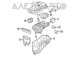 5Q0937125H VAG Caja de fusibles original y equivalente