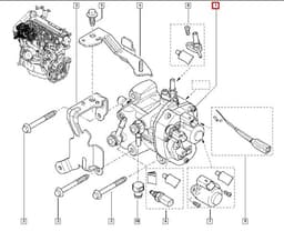167000741R RENAULT Bomba inyectora original y equivalente