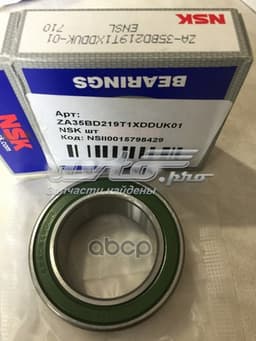 ZA35BD219T1XDDUK01 NSK Cojinete Del Embrague Del Compresor Del Aire Acondicionado original y equivalente