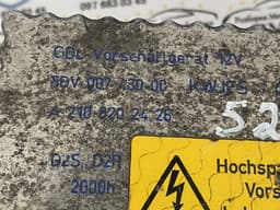 A2108202426 MERCEDES Bobina de reactancia, lámpara de descarga de gas original y equivalente