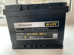 7711947964 RENAULT Batería original y equivalente