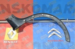 8200077569 RENAULT Extensión de aleta delantera izquierda original y equivalente