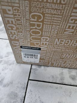 465033576R RENAULT Pedal embrague original y equivalente