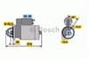 Pieza 0001218119 BOSCH Motor de arranque