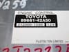 OEM 8966142A50 TOYOTA