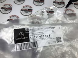 6510706381 MERCEDES Tubería de retorno de combustible de los inyectores original y equivalente