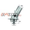 Pieza TM1087 MAHLE Termostato