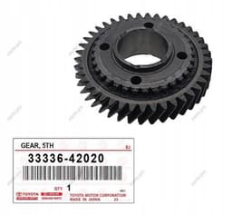 3333642020 TOYOTA Piñón toma, 5a marcha original y equivalente