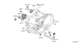 3834200Q0E NISSAN Anillo retén, diferencial eje delantero original y equivalente