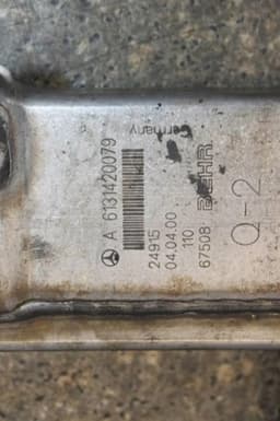 A6131420079 MERCEDES Enfriador EGR de recirculación de gases de escape original y equivalente